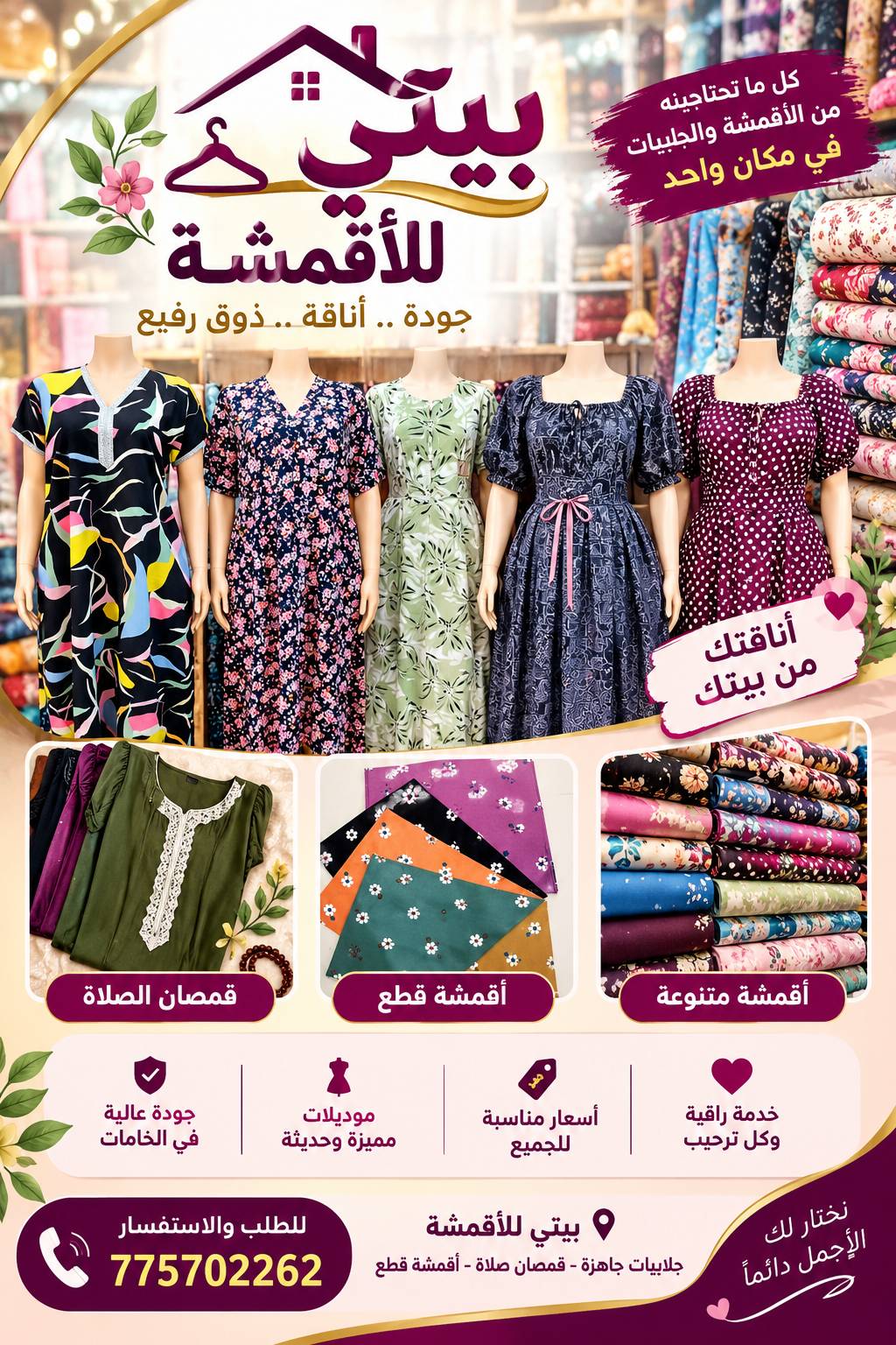 بيتي للأقمشة
